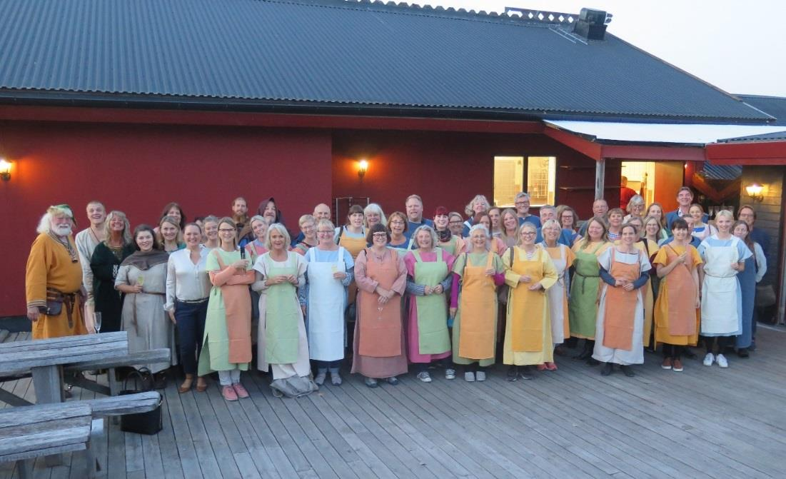 Till slut något om den fantastiska gästfriheten Fika, luncher och middag, vi bjöds på kulinariska läckerheter och trevlig samvaro Stort tack till alla på