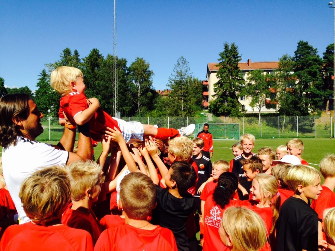 Hässelby SK FF Fotbollsresan Så många som möjligt så länge som möjligt Hässelby SK FF som förening Att vara ledare Att vara spelare Att