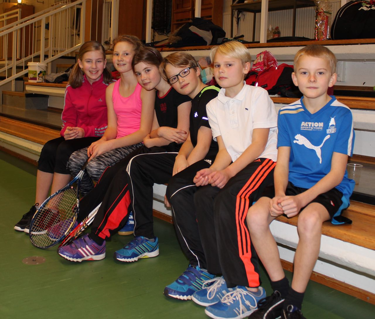 Juniorverksamheten 2014 (Anders Rosberg) 19 juniorer tränade i Nyvångshallen under vårterminen under ledning av Jakob Rignell och Axel Rosberg.
