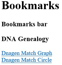 4.6 DNA-Släktcirkeln Cirkeln visar DNA-testade personer som du är släkt med och hur de är släkt med varandra. Cirkeln visa även var du har dina anor.