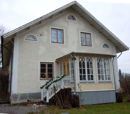 Gamla skolan Skolan byggdes 1870 och används idag som bostadshus.