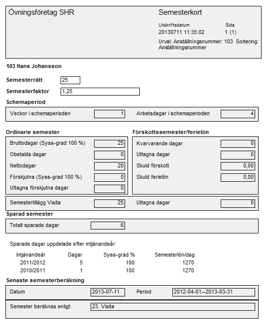 I löneberedningen presenteras resultatet.