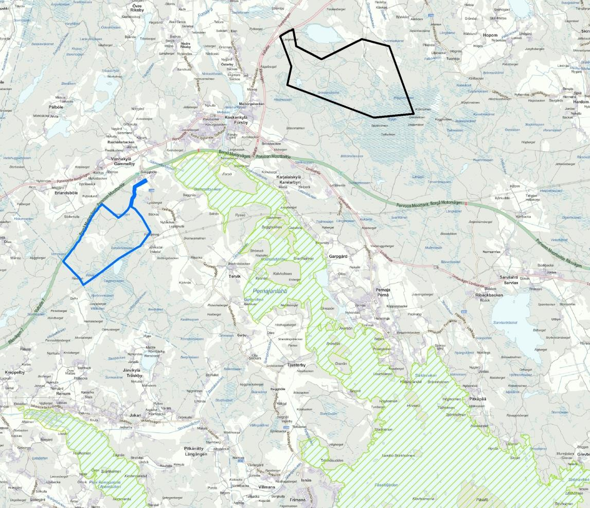 14 dera projektet utgör något påtagligt hinder mellan Gammelbyviken och födoområdena i närregionen. Fiskgjusen, som är en av de rovfåglar som utgör grund för skyddet, fiskar vid Gammelbyviken.
