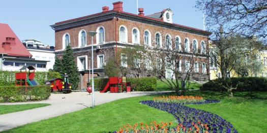 Besöksmål i Ronneby Kulturcentrum Heliga Kors Kyrka Kulturkvarter Bergslagen