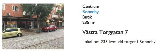 Lediga lokaler och mark