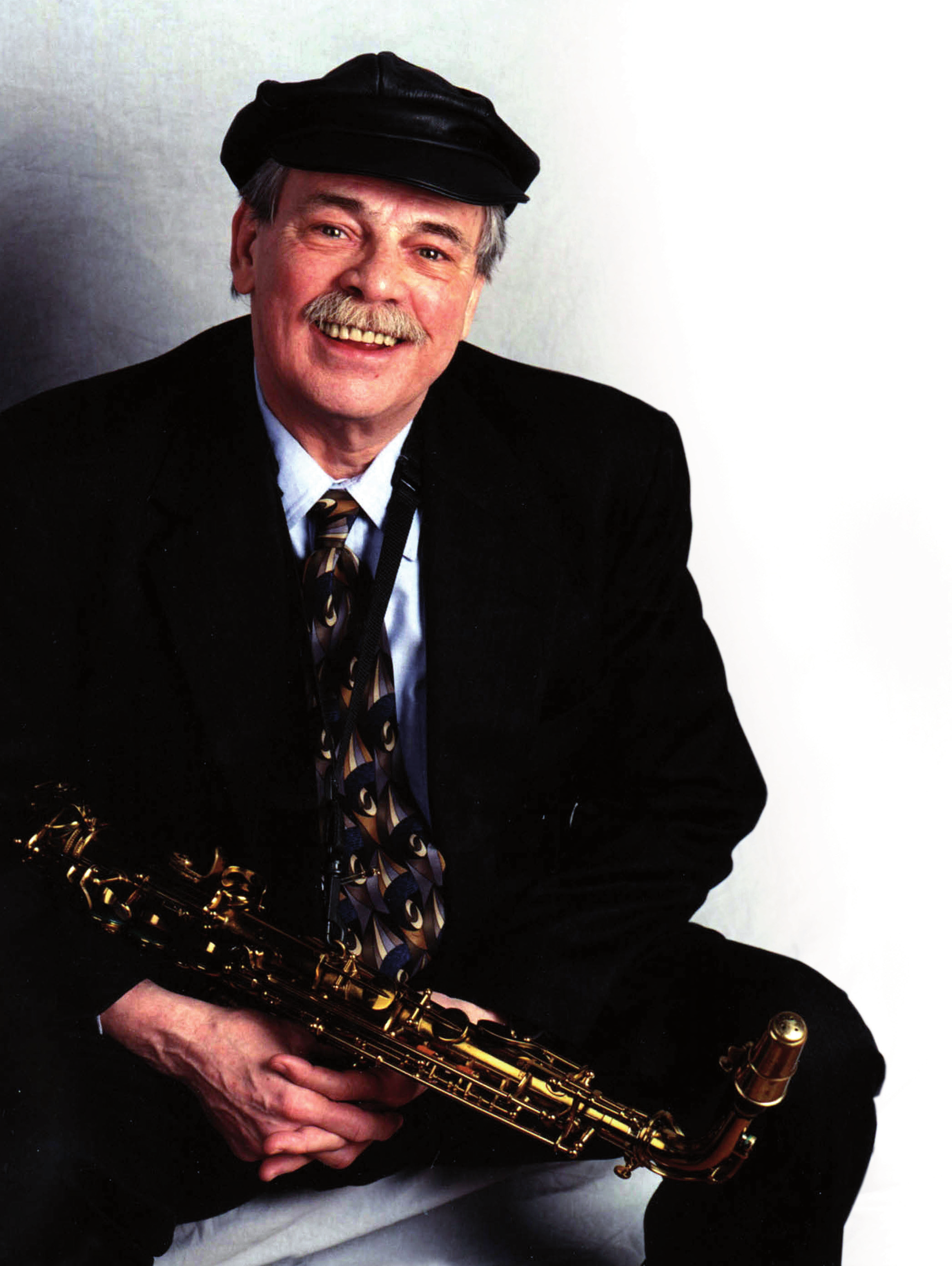 historiskt möte mellan phil Woods & NorrbotteN big band under ledning av trumpetsolisten tim hagans Phil Woods, saxofonist, klarinettist, arrangör, kompositör och grammybelönad bandledare, gör