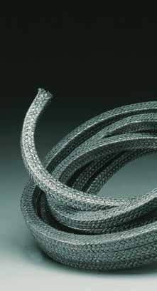 24 S p e c m a s e a l s h a n d b o k B o x p a c k n i n g a r Carboflon 350 kolfiber Carboflon 350 är en interlocked -flätad syntetisk kolfiberpackning av högsta kvalitet.