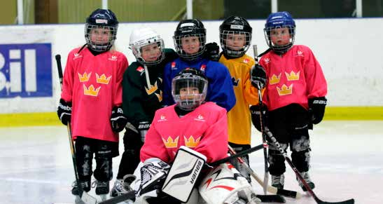 HOCKEYDAGIS Hockeydagis är en variant av skridskoskolan där flickor och pojkar kommer i kontakt med skridskoåkning och ishockey kanske för första gången i sitt liv.