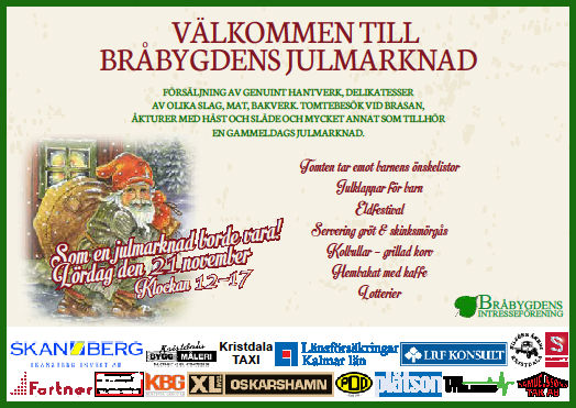 Julmarknad Julmarknad start 2009 2 000