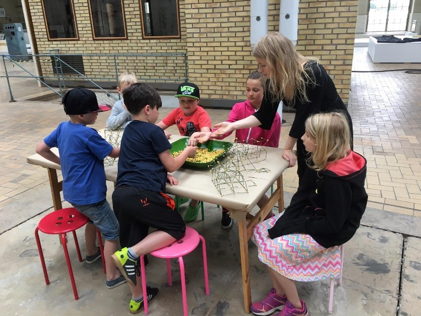 7(8) Hur har eleverna medverkat i utformningen av handlingsplanen? Efter att Skapande skola pågått några år är eleverna mer förtrogna med arbetssättet och har lättare att komma med förslag och önska.