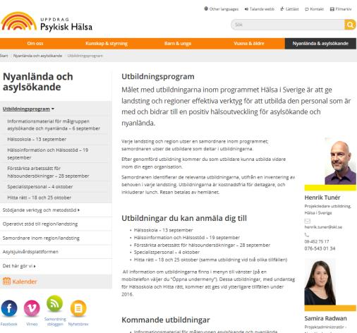 Verktyg för spridningsledare Allt du behöver finns på webben Manualer