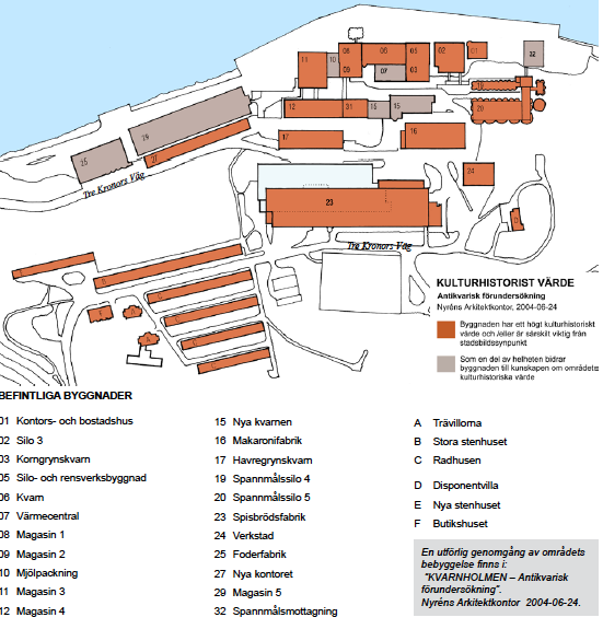Summarisk analys för konst: Mot den ibland 30 meter höga förkastningen på Kvarnholmen kommer promenadstråken och trapporna teckna tydliga mönster, inte minst vintertid då det kan framstå som linjerna