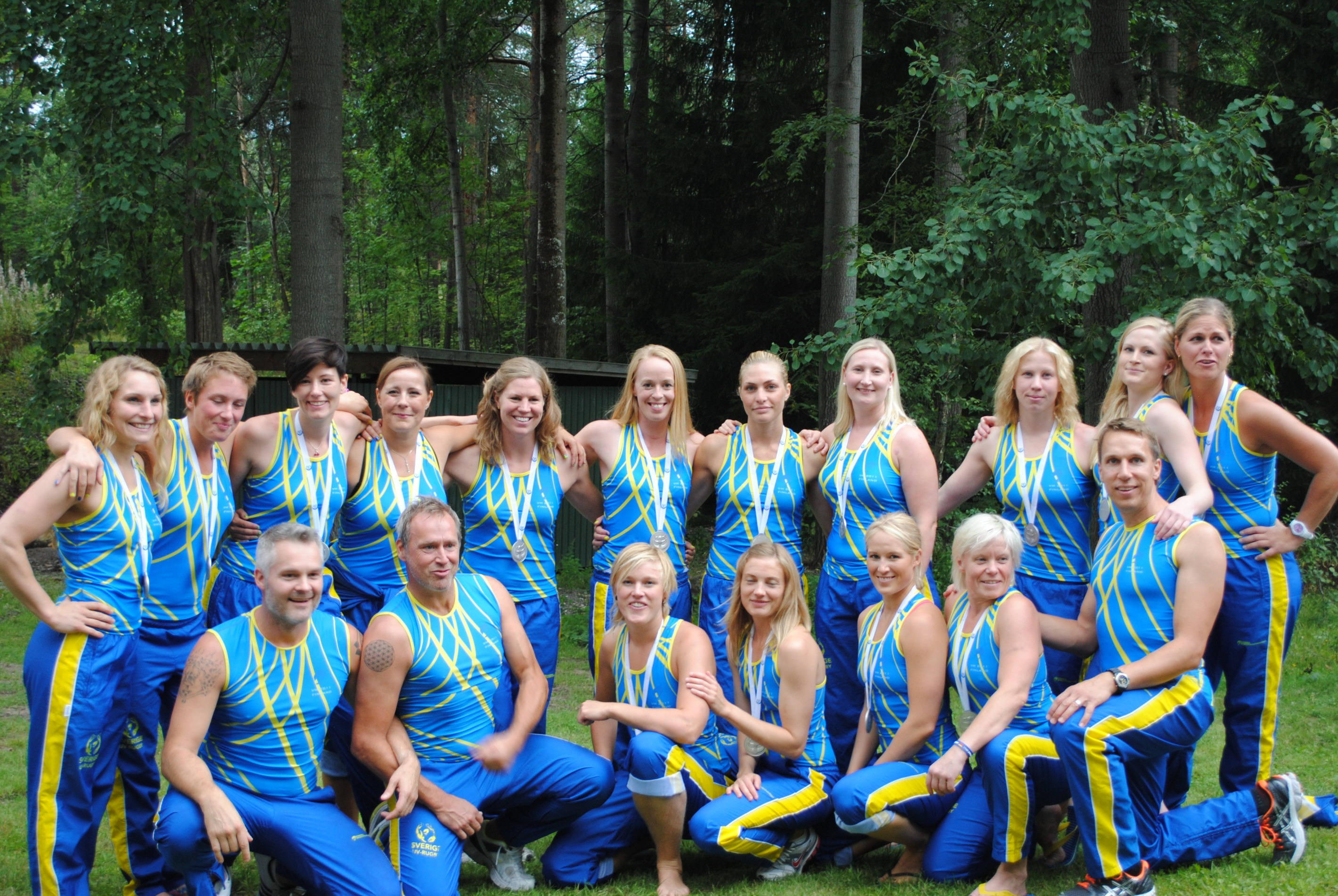 Verksamhetsberättelse 2011 UV-rugby Damlandslaget VM Silver medaljörer 2011 Postadress Svenska Sportdykarförbundet Idrottshuset 123 43 Farsta