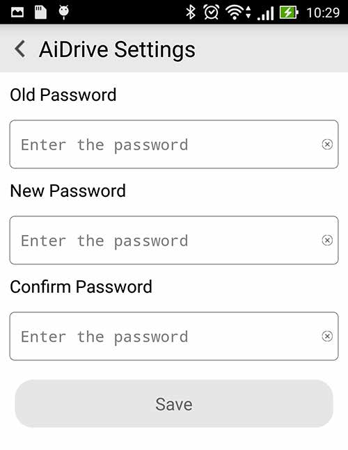 Konfigurera lösenordet för admin/gäst Konfigurera lösenorden för admin och gäst för att säkra din Travelair N och dess innehåll från otillåten åtkomst. OBS!
