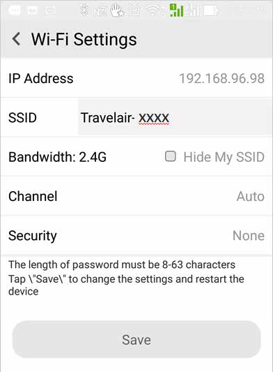 Tilldela din Travelair N ett unikt SSID och lösenord Du kan byta standard-ssid och lösenord för din Travelair N. Tilldela din Travelair N ett unikt SSID och lösenord: 1.