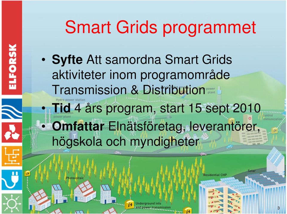 Distribution Tid 4 års program, start 15 sept 2010