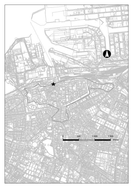 Figur 1. Malmö stad i Malmö kommun, Skåne. Fig. 2.