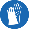 Ögon- / ansiktsskydd Ögonskydd Vid risk för direktkontakt eller stänk skall ögonskydd användas. Hudskydd Handskydd Använd handskar enligt EN 374.