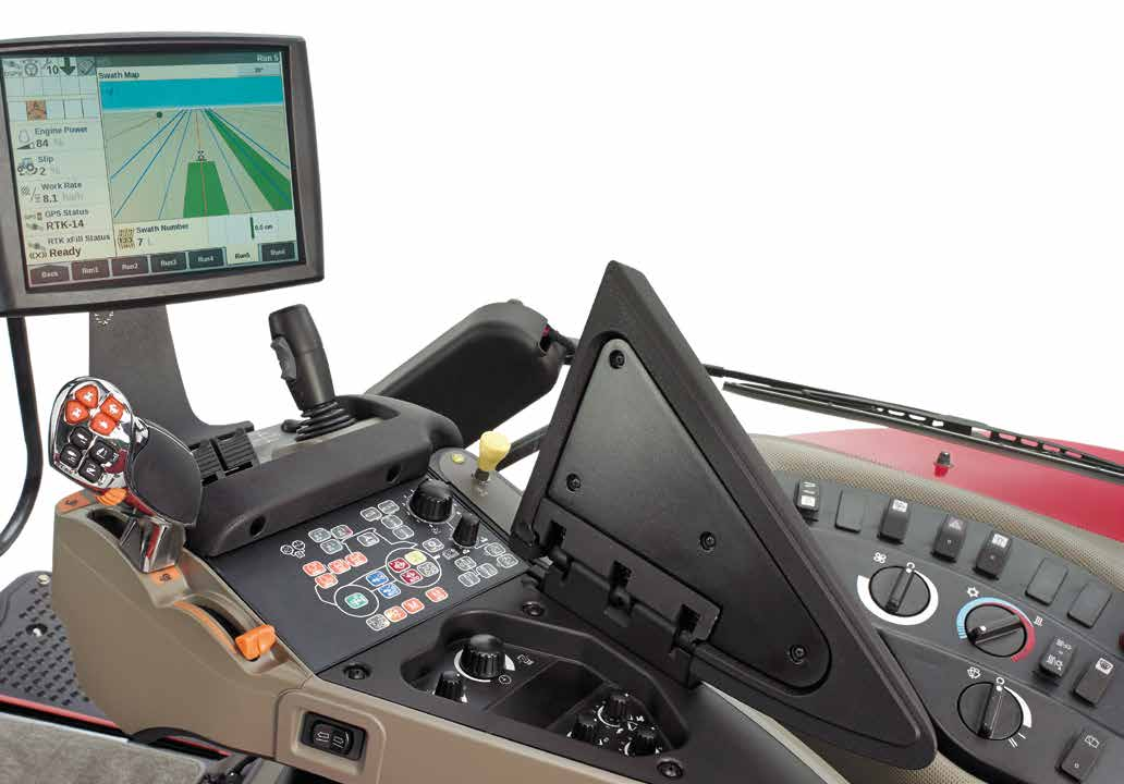 A A B C D E F AFS PRO 700 PEKSKÄRM MULTICONTROLLER HYDRAULVENTILSREGLAGE INKL.