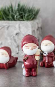VINTER & JUL Winter and Christmas TOMTAR/SANTAS -