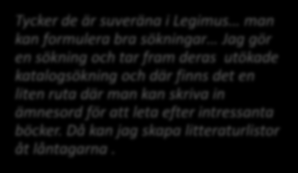 Hur använder du ämnesorden? För alla - utom ett par respondenter är ämnesorden ett viktigt verktyg i arbetet.