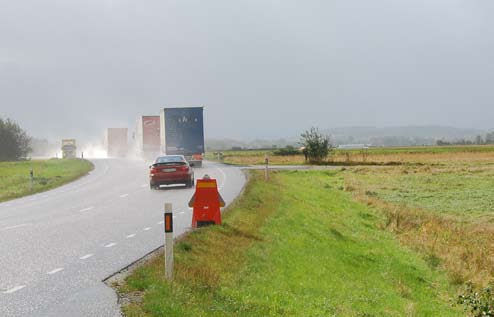 Landskap i långsiktig planering Kapitel 3. Metodik Exempel på ombyggnad utbyggnad av gång- och cykelväg. Foto Dalarna Bengt Schibbye.