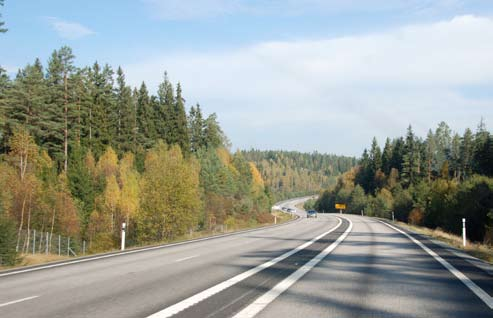 11. Storskaligt böljande landskap Landskapet har en böljande topografi utan tydlig riktning, höglänt med stora områden ovanför högsta kustlinjen.