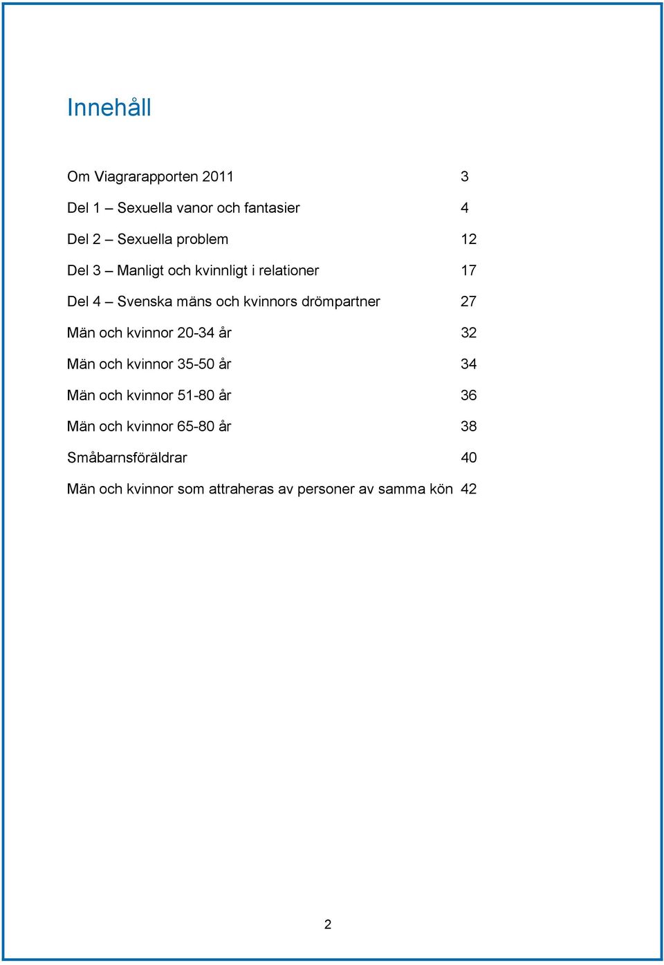 Män och kvinnor 20-34 år 32 Män och kvinnor 35-50 år 34 Män och kvinnor 51-80 år 36 Män och