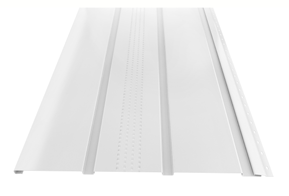 Plannja Soffit panel till takutsprång Nu finns Plannja Soffit en smidig och lättmonterad panel för takutsprång som ger ett snyggt och funktionellt montage.