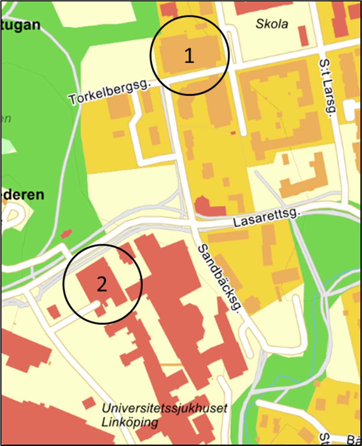 Konferensinformation Konferensen arrangeras på Universitetssjukhusområdet i Linköping. På kartan nedan visas 1: Hotell Ekoxen. Här serveras luncherna samt konferensmiddagen.