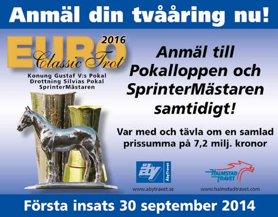 Start 19:19 Bankod 06 Treåringslopp 3-åriga högst 40.000 kr. 2140 m. Voltstart. Pris: 25.000-12.000-7.000-4.700-3.100-2.300(2.300) kr. GERTORPS VILJALEVA 2140:1 18,4 M 16,8 AM 13.600 3,fux s.
