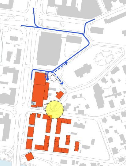 6.6 KYRKOGATAN STORGATAN Idag är Kyrkogatan stängd mot Storgatan.