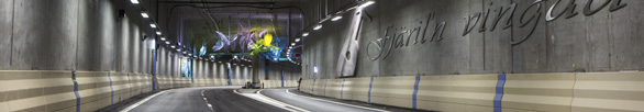 Servicedepå och återsamlingsplats För Norra länken finns en servicedepå belägen på Björnnäsvägen 21. Servicedepån är även återsamlingsplats om tunneln måste utrymmas.