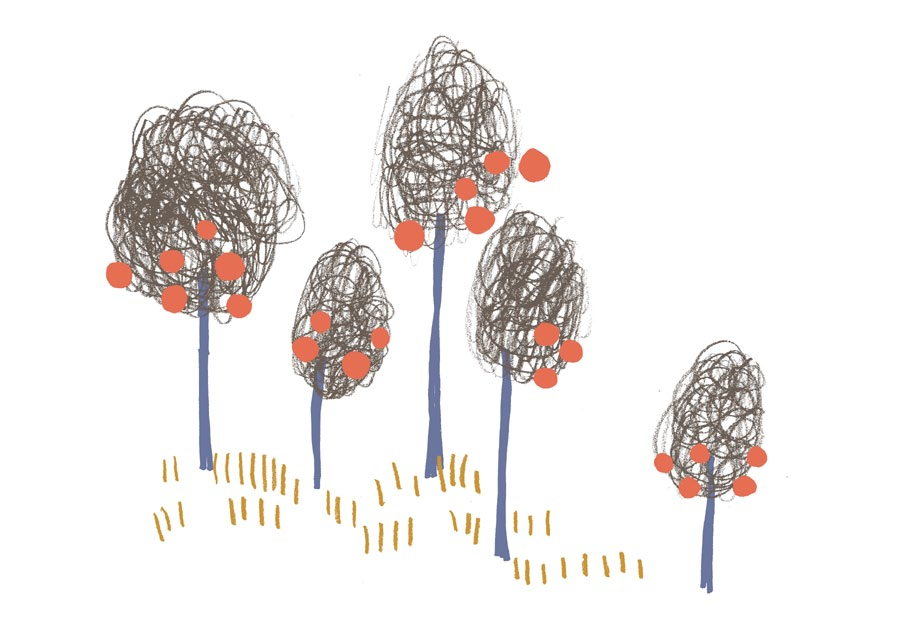 Sammanfattning Jag har gjort en liten serie mönster som alla har inspiration i folktro och sägner. Ett mönster handlar om Bergtagning och ett annat handlar om sägnen Hårgadansen.