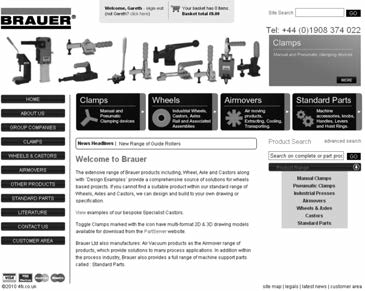 DAWSON ROAD, MOUNT FARM, MILTON KEYNES ENGLAND MK1 1JP TELEPHONE: 00 44 (0)1908 374022 FAX: 00 44 (0)1908 641628 E-MAIL: sales@brauer.co.