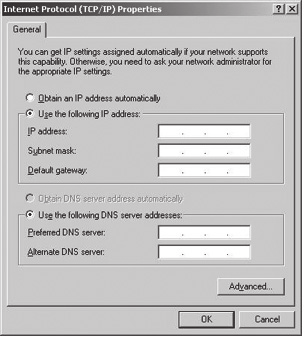 Visa inställningar på din dator för Windows XP Längst ner till vänster på skärmen går du till Start Control Panel (Kontrollpanel).