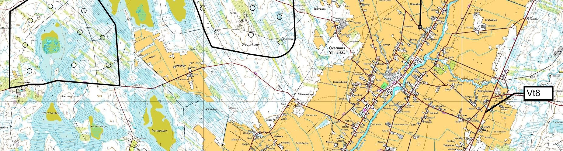 MILJÖKONSEKVENSBESKRIVNING 86 / 234 Tabell 16. Landskapspåverkan i Rangsby by RANGSBY Konsekvenser för det visuella närlandskapet.