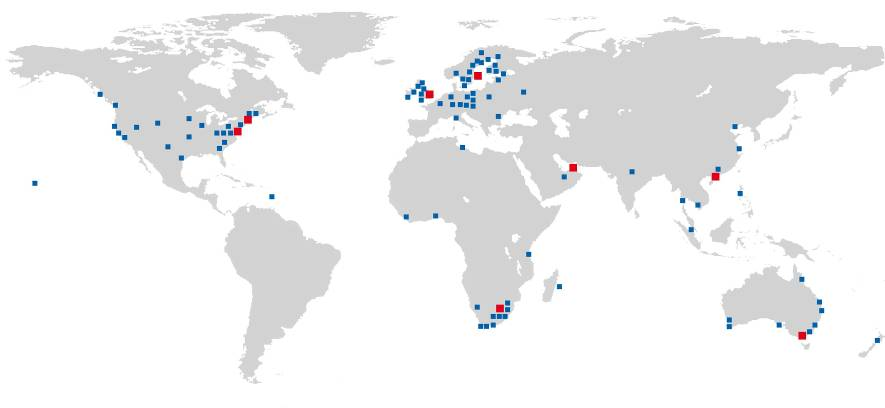 Vi är WSP - vi levererar i 35 länder 9 000 konsulter globalt