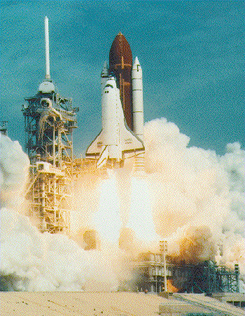 CGRO Launched in April 1991 Space shuttle