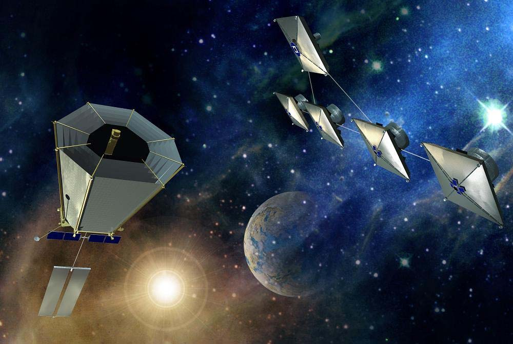 Framtida rymdinterferometrar (för infrarött) ESAs Darwin