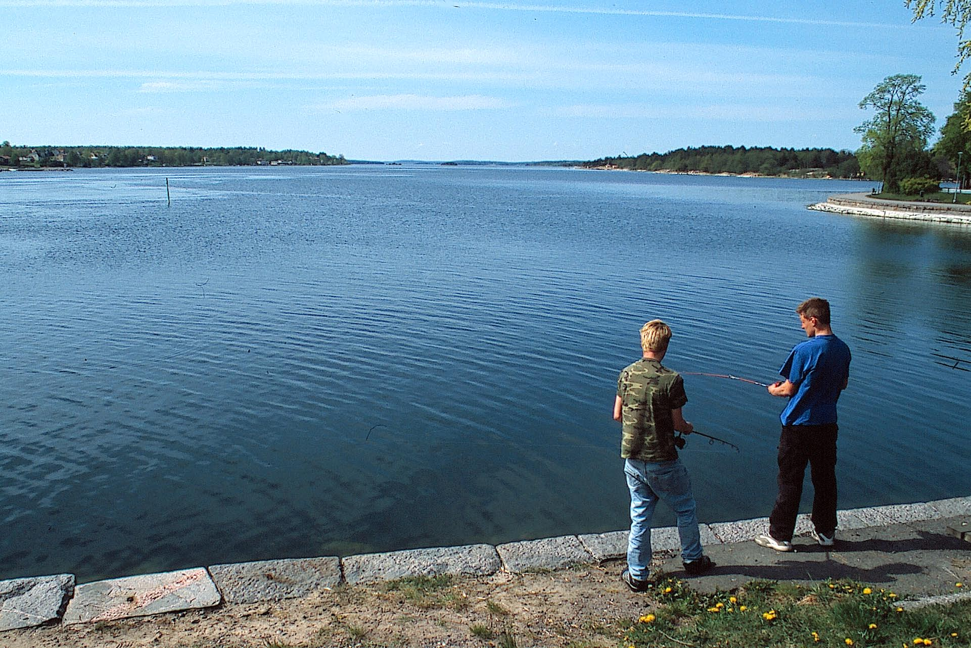 Gamlebyviken vid Västervik har låg vattenomsättning och djupa delar av viken har mer eller mindre ständig syrebrist.