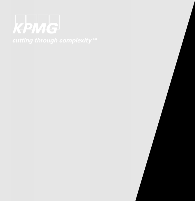 s revisorer Granskning av Projektledning vid större investeringar Revisionsrapport Juni 2016 KPMG AB Antal sidor: 12 2016 KPMG AB, a Swedish limited liability company