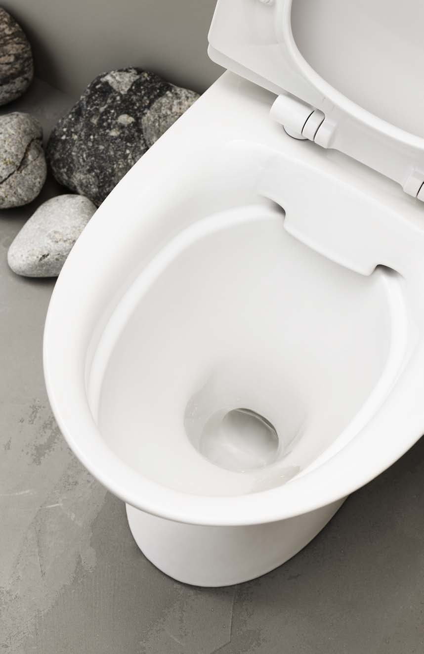 Ifö Spira FORMAD AV SKANDINAVIEN BYT WC-STOL NU. TILL EN UTAN KANT Byt till en ny och fräsch WC. Det gör större skillnad än du tror till badummet. Det gör badrumslivet mer hygieniskt.