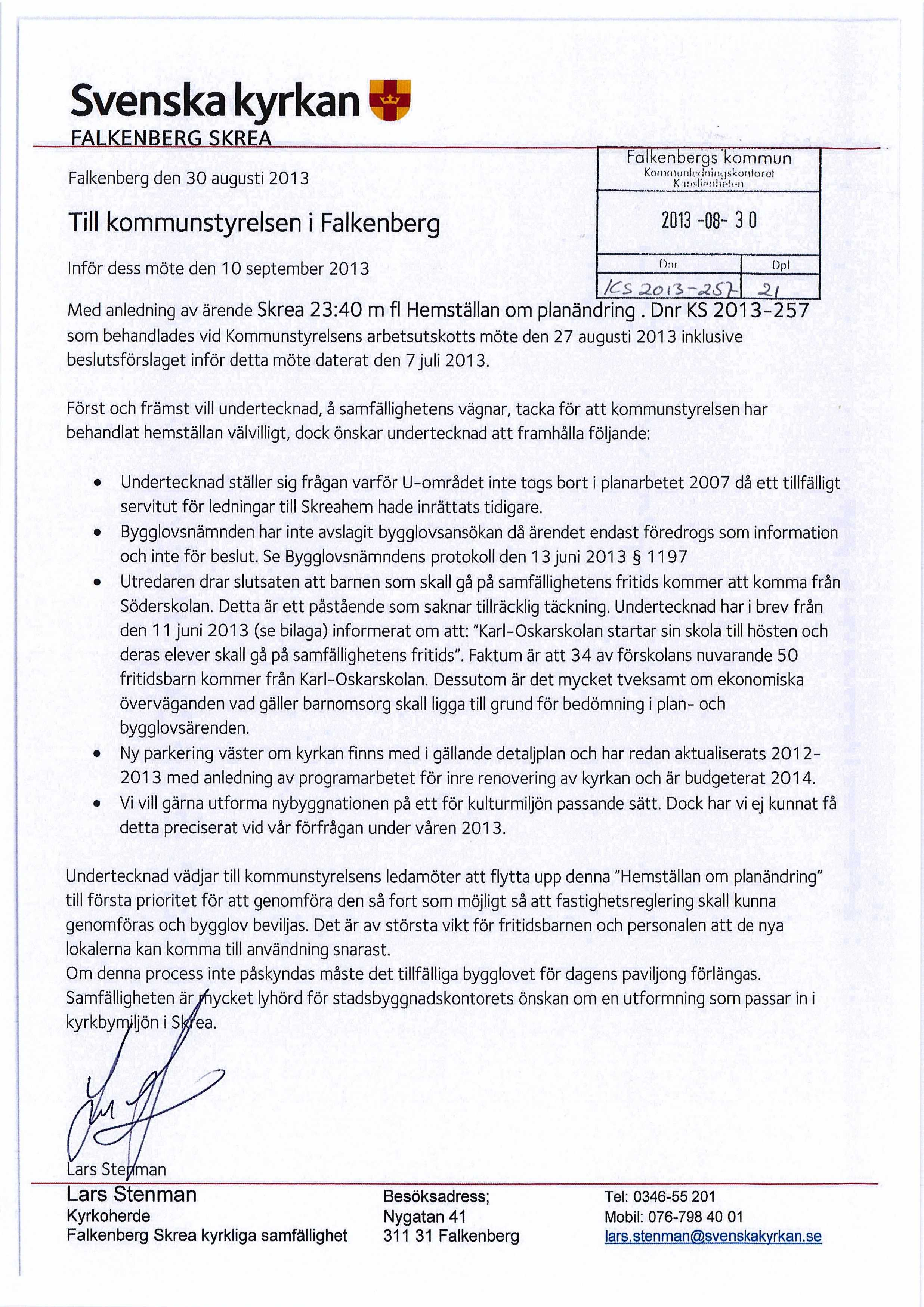 SKREA Falkenberg den 30 augusti 2013 1 KamuhinlwInifKjslcontQrGt K!