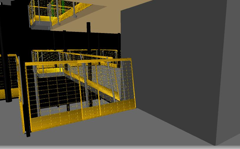 Figur 20 3D-vy i Navisworks 4.2.3 Mängdlista Navisworks mängdlista är ganska lik den i Revit men det finns större valmöjligheter i olika sätt att välja vilka mängder som ska tas ut.