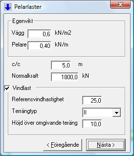 caeec310 Balkpelare stål Sidan 9(22) Terrängtyp Tabell 2.