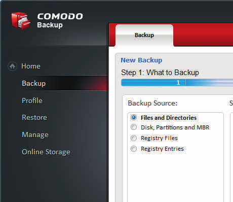 SÄKERHETSKOPIERING Comodo Backup ersätter programmen: EaseUS Todo Backup AOMEI Backupper Hinx Comodo Backup Med alla hot från internet och risken att hårddisken eller något annat i datorn går sönder,