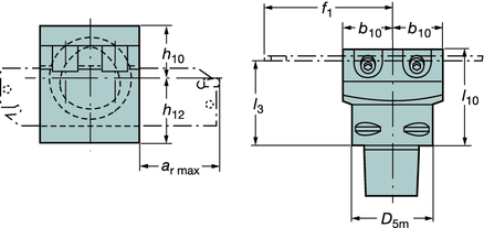 oromant apto adaptrar Adapter för orout och T-Max Q-ut avstickningsblad FLERFUNKTONSEARETNN Dimensioner, mm, inch För bladstorlek Kopplingsstorlek eställningskod a r max b 10 D 5m f 1 h 10 h 12 l 3 l