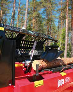 Skogs- och landskapsvård Gårdsmaskin Tyst och driftsäker professionell vedmaskin. Lämplig för både grövre och tunnare material.