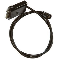 3.2.2 Anvisningar på testboxen Etikett: Identifikation av kabel LED Dioder: Visar om komponent fungerar eller inte RUN -knapp: Test av motor vid 6 km/t RESET -knapp: Tryck på denna för att nollställa